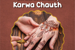 Standee 2.5x6ft Mehandi