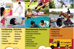 leaflet summer camp 2018