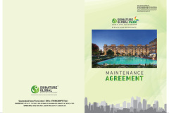 SG Park Maintenance agreement 12.4.2022