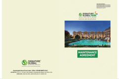 SG Park Maintenance agreement 12.4.2022