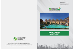 SG Park Maintenance agreement 12.4.2022